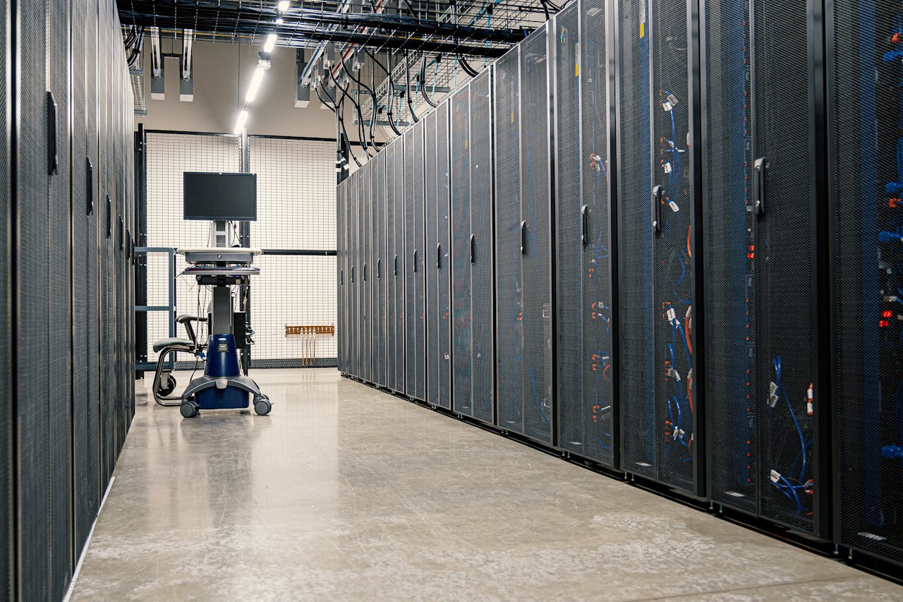 Office deactivation Bay Area server room before decommission